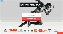 Desktop Screenshot of gofuckingdoit.com